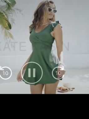 Kate Kasin Swim Dress